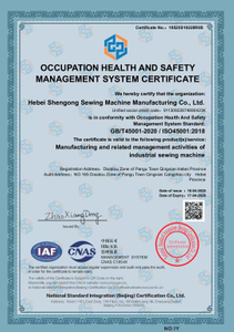  ISO45001 Certificate 